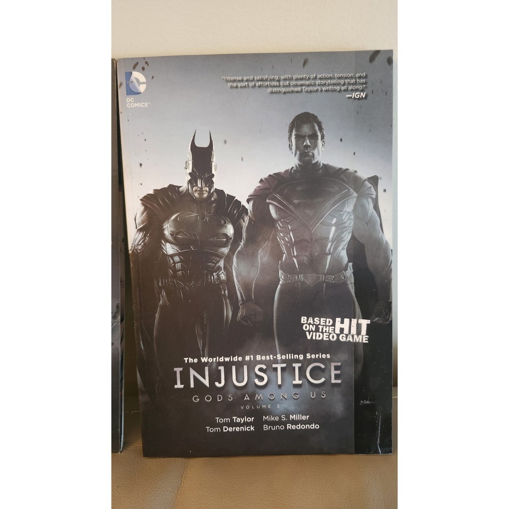 DC Comics Injustice Comic Vol 1 & 2 Paperback - Picture 3 of 13